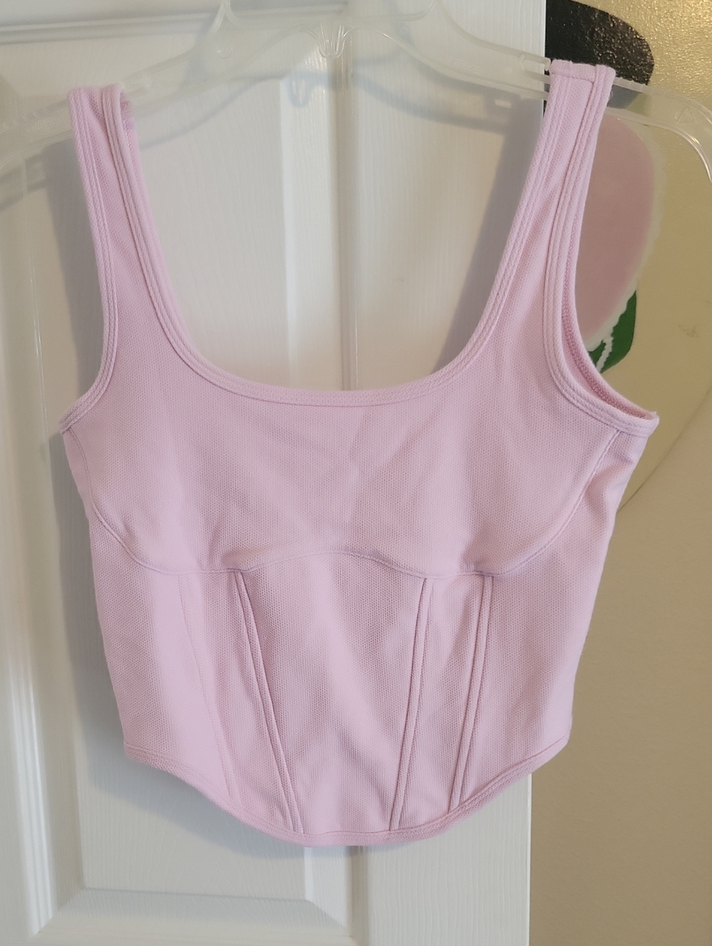 PINK SzM Victoria's Secret Light Pink Tank-Style Bandeau Top
